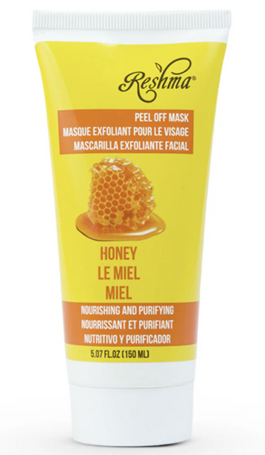 Tube of Reshma Honey Peel Off Mask on a white background